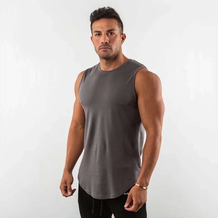 Good Quality Men Slimming Fit Fitness Tank Top Quick Dry Men′s Tank Tops