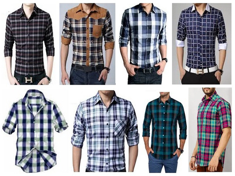 Male Natural Summer 100% Linen Two-Tone Men Shirts Custom Label Full Short Sleeve Shirt for Men